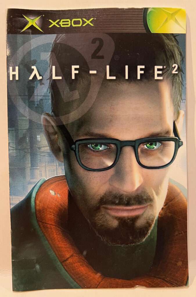 Half-Life 2 Xbox Manual Cover Front